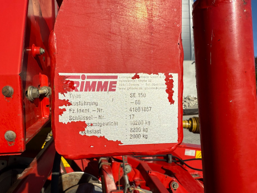 Grimme SE-150-60-NB - حصادة البطاطس: صور 2 Grimme SE-150-60-NB - حصادة البطاطس: صور 2