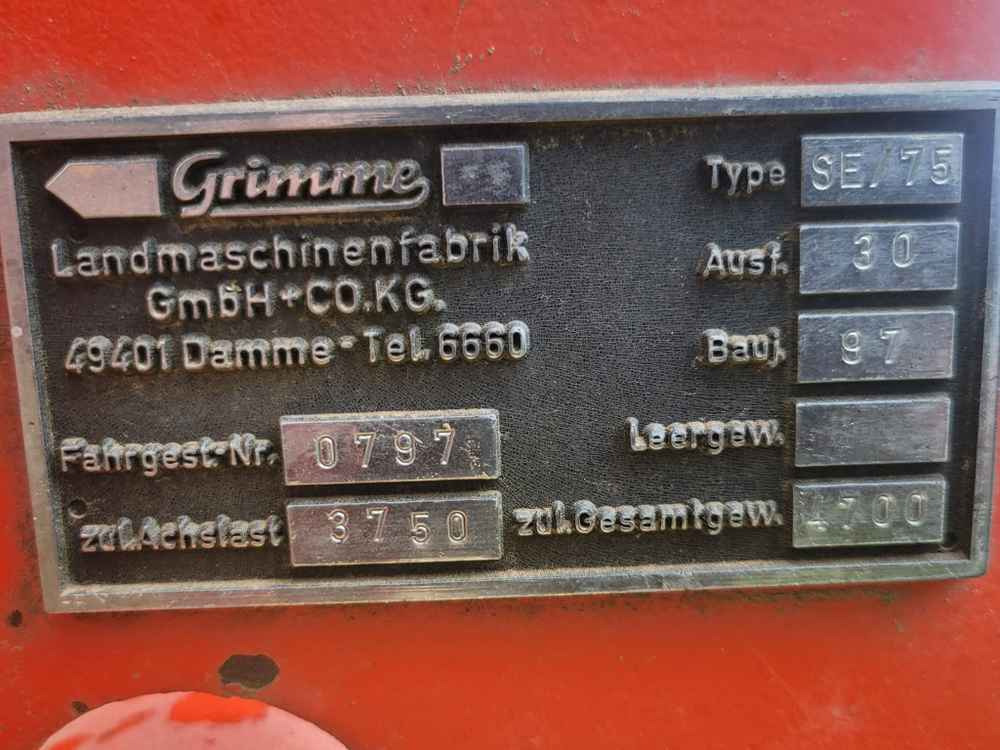 Grimme SE-75-30-UB - آلة حصاد: صور 4 Grimme SE-75-30-UB - آلة حصاد: صور 4