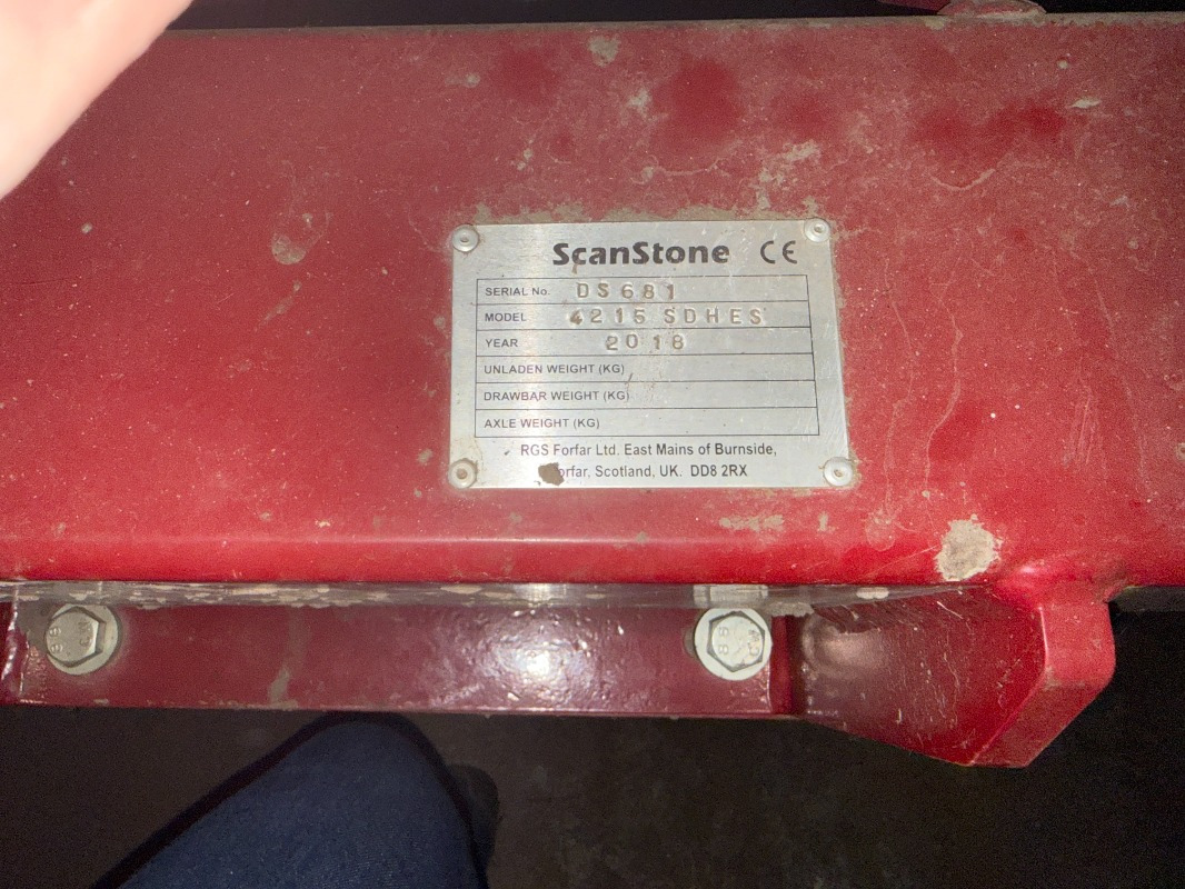 Scanstone ScanStone 4215 SDH-ES - حصادة البطاطس: صور 2 Scanstone ScanStone 4215 SDH-ES - حصادة البطاطس: صور 2