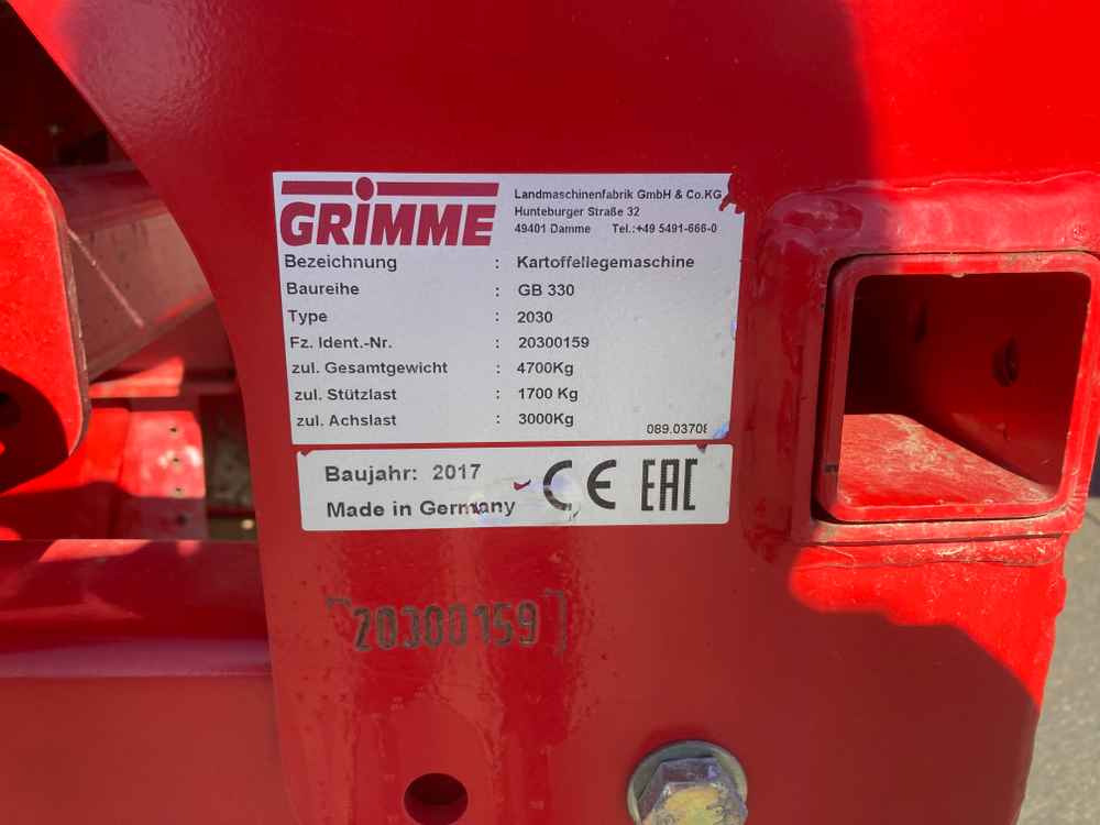 Grimme GB 330 - آلة حصاد: صور 2 Grimme GB 330 - آلة حصاد: صور 2