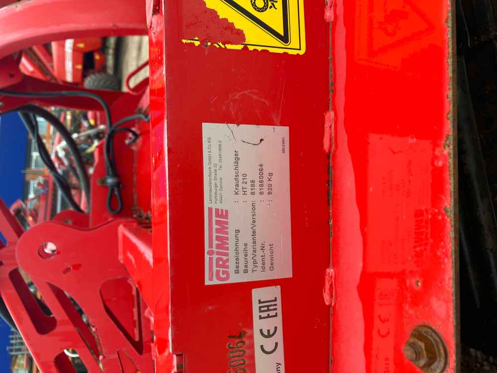Grimme Grimme HT 210 Front Mounted Self-Propelled Topper - آلة حصاد: صور 2 Grimme Grimme HT 210 Front Mounted Self-Propelled Topper - آلة حصاد: صور 2