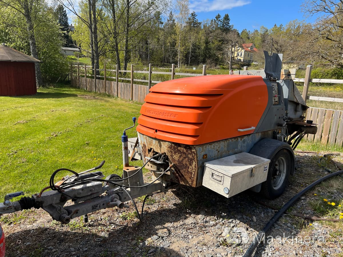 Betongpump Släpvagn Putzmeister P718 - مضخة خرسانة ثابتة: صور 1 Betongpump Släpvagn Putzmeister P718 - مضخة خرسانة ثابتة: صور 1