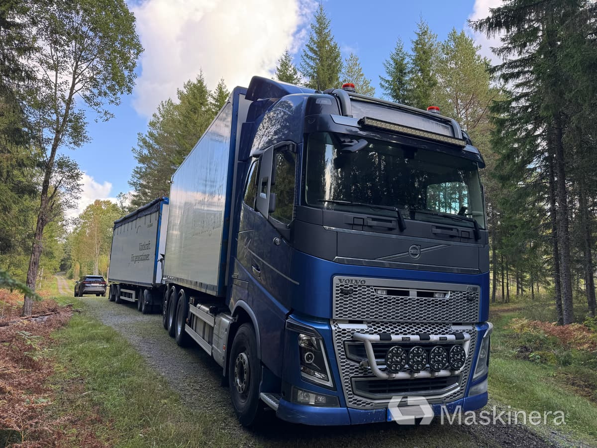 Flisbil Volvo FH16 8X4 med kran & sidtipp - بصندوق مغلق شاحنة, شاحنة كرين: صور 3 Flisbil Volvo FH16 8X4 med kran & sidtipp - بصندوق مغلق شاحنة, شاحنة كرين: صور 3