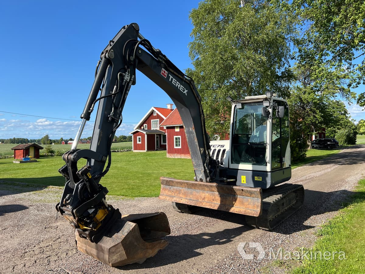 حفارات زحافة Grävmaskin Terex TC75: صور 1