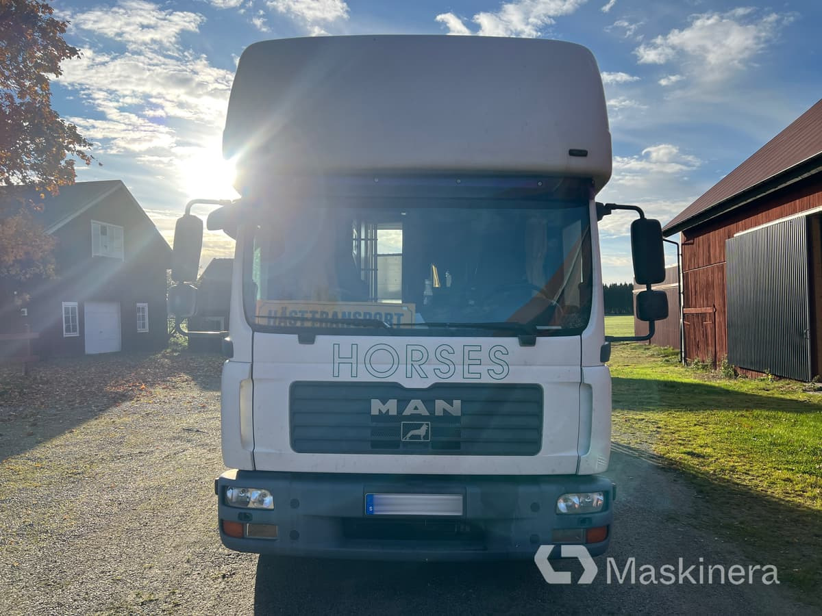 Hästlastbil MAN TGL 10.210 4X2 BL - شاحنة نقل خيل: صور 2 Hästlastbil MAN TGL 10.210 4X2 BL - شاحنة نقل خيل: صور 2