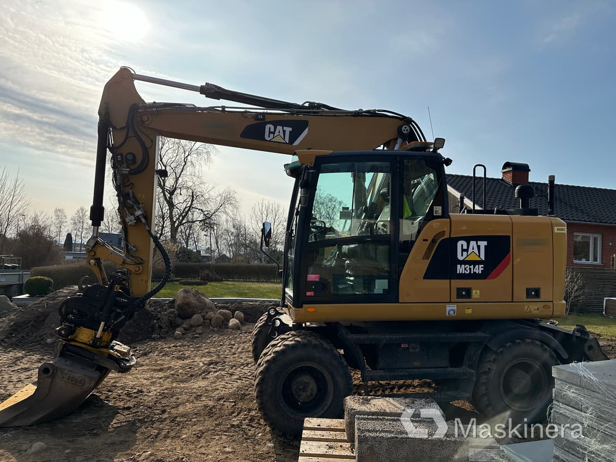 Hjulgrävare Cat M314F + redskap/vagn/grävsystem - حفارات زحافة: صور 5 Hjulgrävare Cat M314F + redskap/vagn/grävsystem - حفارات زحافة: صور 5