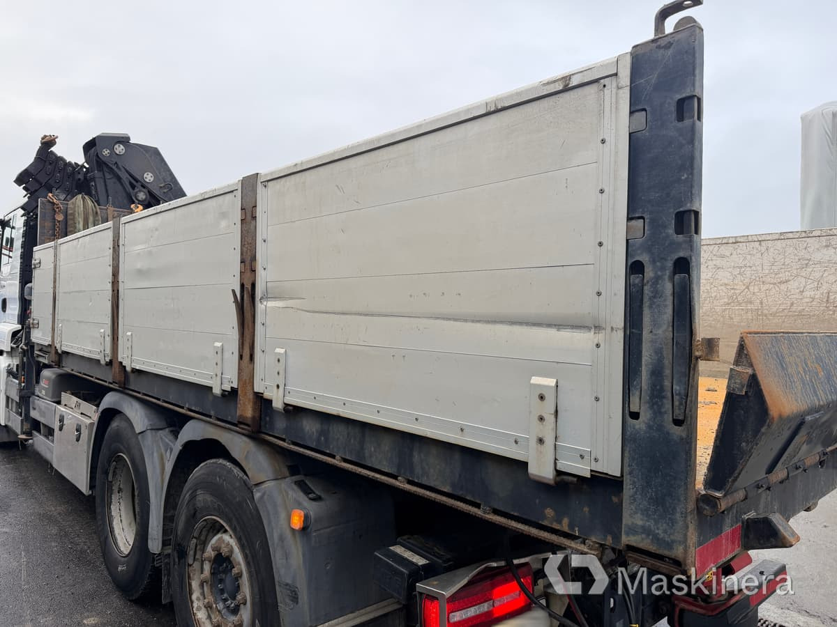 شاحنات مسطحة, شاحنة كرين Kranväxlare Man TGS 26.480 med tillbehör: صور 27 شاحنات مسطحة, شاحنة كرين Kranväxlare Man TGS 26.480 med tillbehör: صور 27