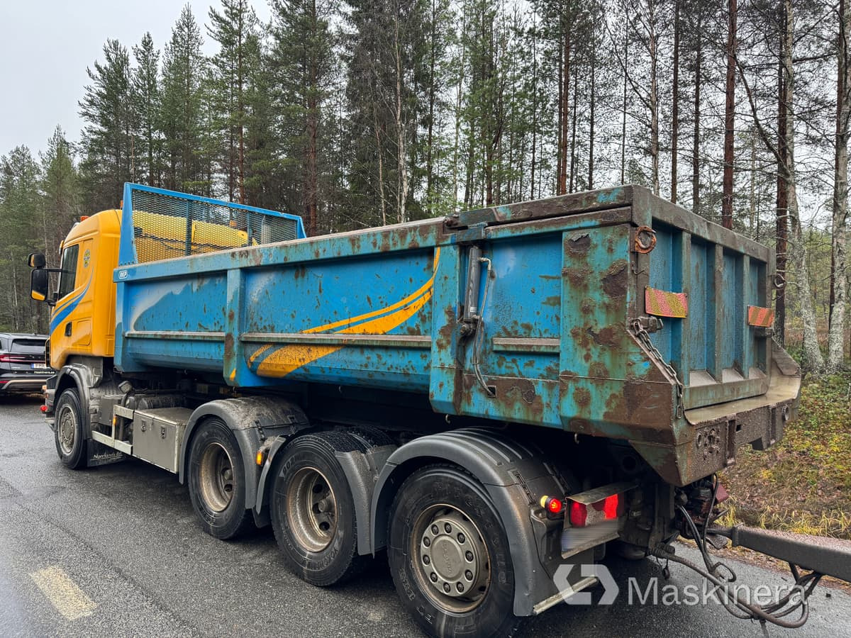 Scania R500LB8X4*4HHA Kassett bil Scania R500 tridem med vagn - قلابات: صور 4 Scania R500LB8X4*4HHA Kassett bil Scania R500 tridem med vagn - قلابات: صور 4
