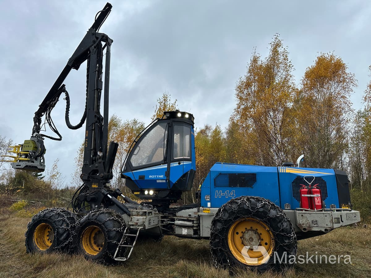 Skördare Rottne H14 - الحصادات: صور 2 Skördare Rottne H14 - الحصادات: صور 2