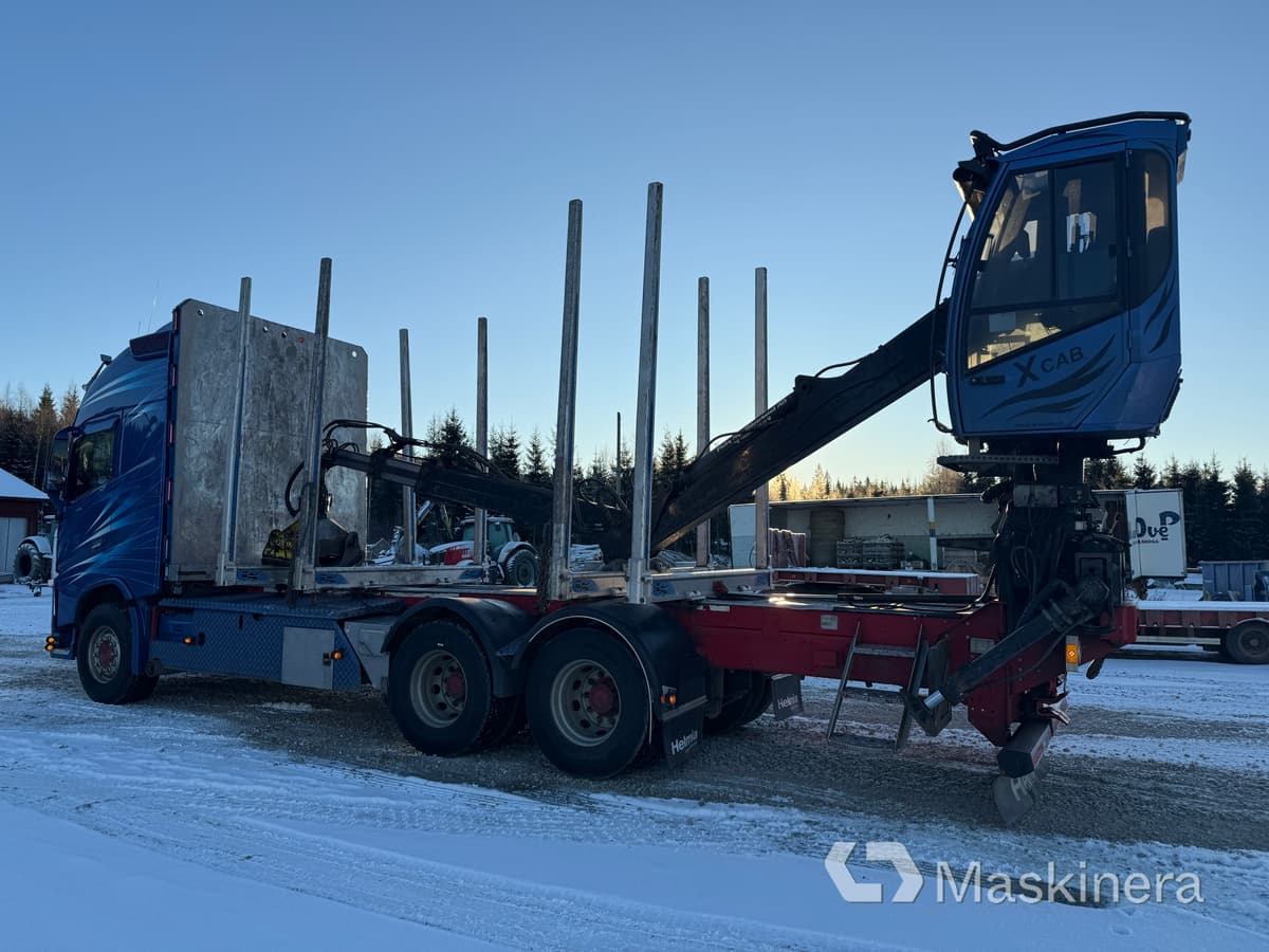 Timmerbil Volvo FH16 - شاحنة قطع الأشجار: صور 5 Timmerbil Volvo FH16 - شاحنة قطع الأشجار: صور 5