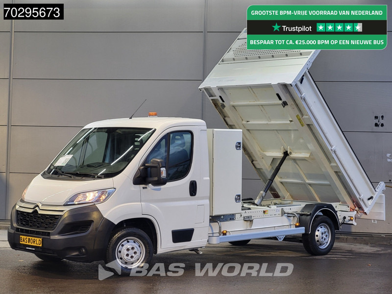 Citroën Jumper 110pk Kipper met Kist Trekhaak Euro6 Tipper Benne Kieper Trekhaak - قلاب صغير: صور 1 Citroën Jumper 110pk Kipper met Kist Trekhaak Euro6 Tipper Benne Kieper Trekhaak - قلاب صغير: صور 1