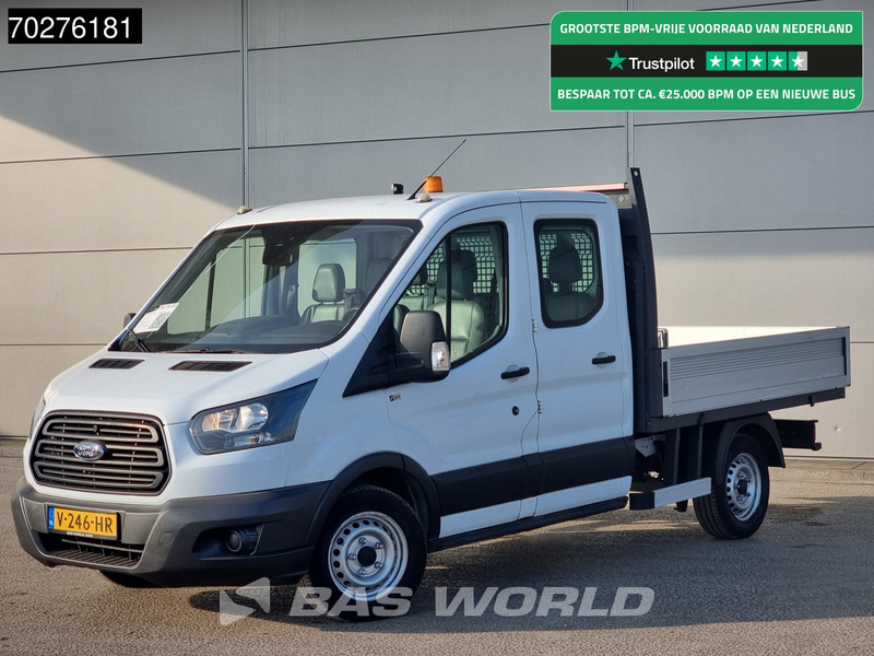 Ford Transit 105pk Open Laadbak Dubbel Cabine Euro6 Trekhaak Navi Airco Pritsche Pickup Open Box Airco Dubbel cabine Trekhaak - الشاحنات الصغيرة المسطحة: صور 1 Ford Transit 105pk Open Laadbak Dubbel Cabine Euro6 Trekhaak Navi Airco Pritsche Pickup Open Box Airco Dubbel cabine Trekhaak - الشاحنات الصغيرة المسطحة: صور 1