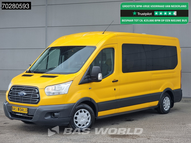 Ford Transit 130pk Personenvervoer Luchtvering Taxi L3H2 Ramp Airco Cruise Parkeersensoren Euro6 Kombi Tourer 9-zitter 9-Sitze 11m3 Airco Cru - صغيرة, ميكروباص: صور 1 Ford Transit 130pk Personenvervoer Luchtvering Taxi L3H2 Ramp Airco Cruise Parkeersensoren Euro6 Kombi Tourer 9-zitter 9-Sitze 11m3 Airco Cru - صغيرة, ميكروباص: صور 1