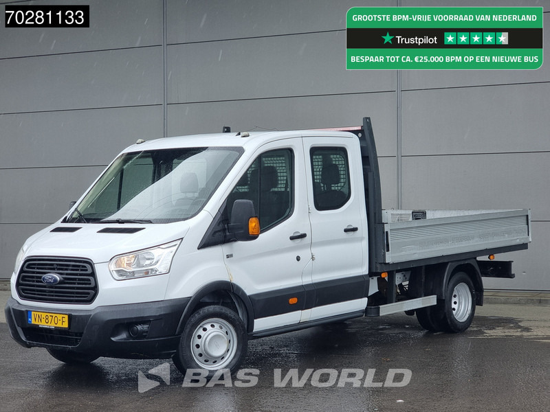 Ford Transit 155PK Open Laadbak Dubbel Cabine Dubbellucht 3,5t Trekhaak Airco Cruise Pritsche Pickup Open Box 2m3 Airco Dubbel cabine Trekhaa - الشاحنات الصغيرة المسطحة: صور 1 Ford Transit 155PK Open Laadbak Dubbel Cabine Dubbellucht 3,5t Trekhaak Airco Cruise Pritsche Pickup Open Box 2m3 Airco Dubbel cabine Trekhaa - الشاحنات الصغيرة المسطحة: صور 1