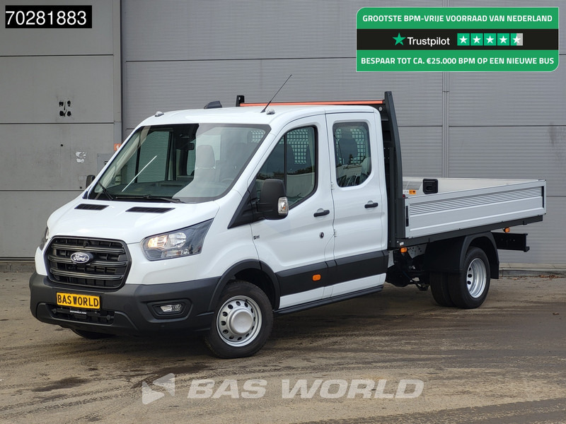 Ford Transit 165pk Automaat Dubbel Cabine Open Laadbak 3,5t Trekhaak Dubbellucht 165PK Airco Cruise Camera Parkeersensoren Euro6 Pritsche Pic - الشاحنات الصغيرة المسطحة: صور 1 Ford Transit 165pk Automaat Dubbel Cabine Open Laadbak 3,5t Trekhaak Dubbellucht 165PK Airco Cruise Camera Parkeersensoren Euro6 Pritsche Pic - الشاحنات الصغيرة المسطحة: صور 1