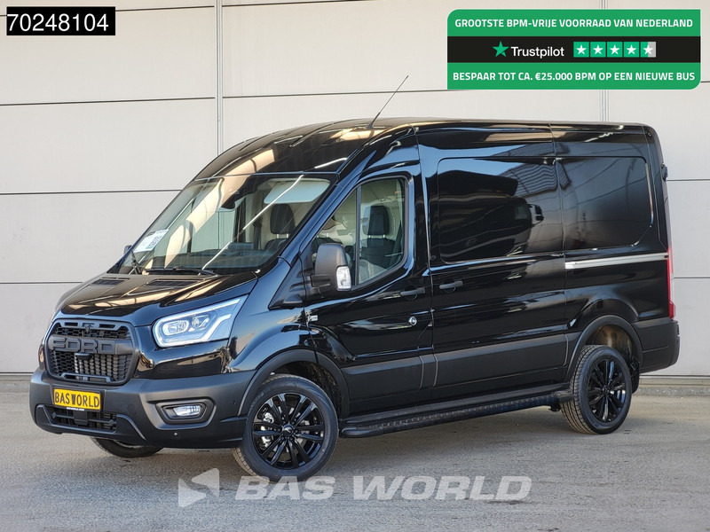 Ford Transit 165pk Automaat Limited Dubbele schuifdeur Black Edition L2H2 ACC 360camera Navi CarPlay Xenon Camera 10m3 Airco - فان: صور 1 Ford Transit 165pk Automaat Limited Dubbele schuifdeur Black Edition L2H2 ACC 360camera Navi CarPlay Xenon Camera 10m3 Airco - فان: صور 1