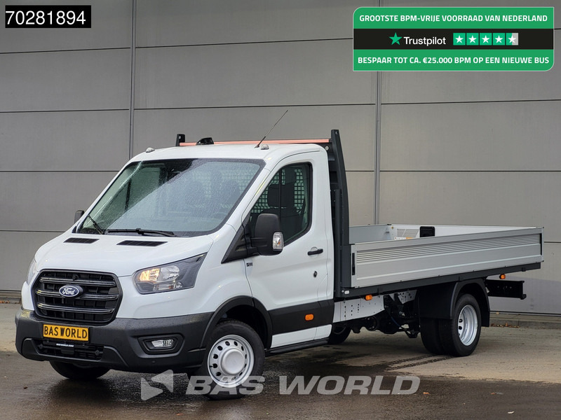 Ford Transit 165pk Open Laadbak 3,5t Trekhaak Dubbellucht Airco Cruise Camera Parkeersensoren Euro6 Pritsche Pickup Airco Trekhaak Cruise con - الشاحنات الصغيرة المسطحة: صور 1 Ford Transit 165pk Open Laadbak 3,5t Trekhaak Dubbellucht Airco Cruise Camera Parkeersensoren Euro6 Pritsche Pickup Airco Trekhaak Cruise con - الشاحنات الصغيرة المسطحة: صور 1
