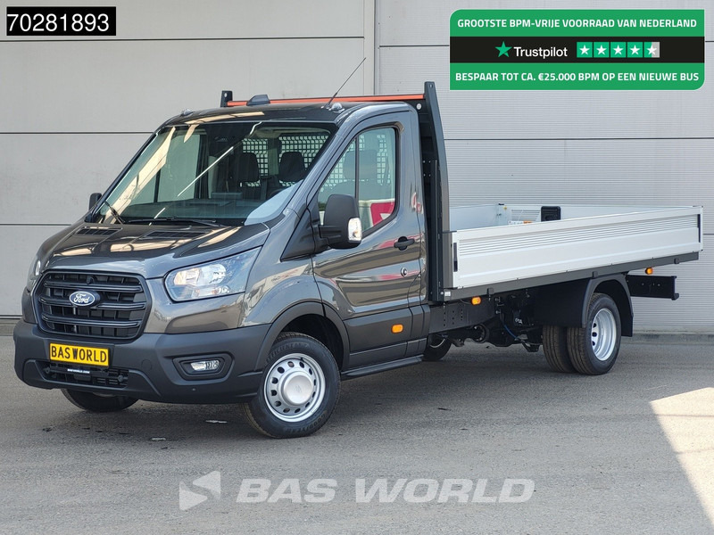 Ford Transit 170pk Open Laadbak Dubbellucht 3,5t Trekhaak Airco Cruise Camera Euro6 Pritsche Pickup Open Box Airco Trekhaak Cruise control - الشاحنات الصغيرة المسطحة: صور 1 Ford Transit 170pk Open Laadbak Dubbellucht 3,5t Trekhaak Airco Cruise Camera Euro6 Pritsche Pickup Open Box Airco Trekhaak Cruise control - الشاحنات الصغيرة المسطحة: صور 1
