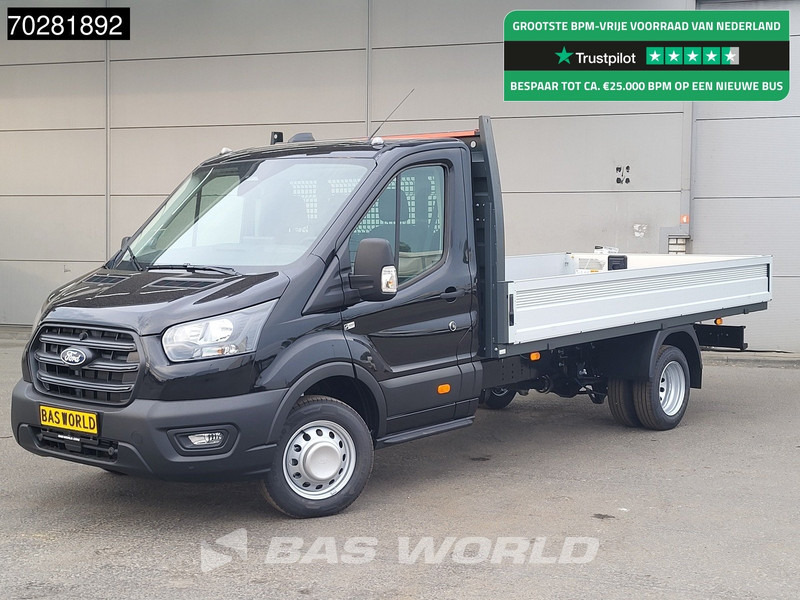 Ford Transit 170pk Open Laadbak Dubbellucht 3,5t Trekhaak Airco Cruise Camera SYNC4 scherm Euro6 Pritsche Pickup Open Box Airco Trekhaak Crui - الشاحنات الصغيرة المسطحة: صور 1 Ford Transit 170pk Open Laadbak Dubbellucht 3,5t Trekhaak Airco Cruise Camera SYNC4 scherm Euro6 Pritsche Pickup Open Box Airco Trekhaak Crui - الشاحنات الصغيرة المسطحة: صور 1