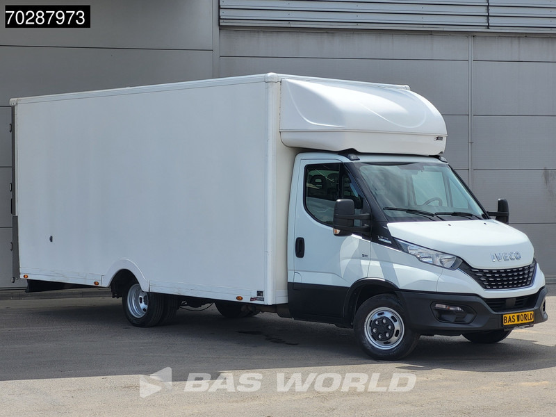 الشاحنات الصغيرة صندوق مغلق Iveco 35C14 Automaat Luchtvering 530cm lang! Verkoopwagen Bakwagen Airco Cruise Camera Euro6 Meubelbak Plancher Foodtruck Paardenwagen 30m3: صور 5
