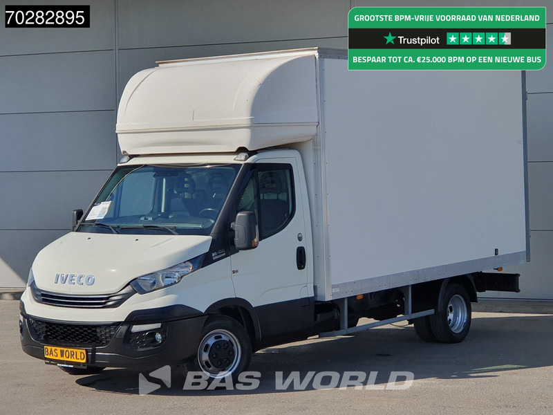 Iveco 35C16 Automaat Bakwagen Achterdeuren Airco Cruise Euro6 Meubelbak Koffer 20m3 Airco Cruise control - الشاحنات الصغيرة صندوق مغلق: صور 1 Iveco 35C16 Automaat Bakwagen Achterdeuren Airco Cruise Euro6 Meubelbak Koffer 20m3 Airco Cruise control - الشاحنات الصغيرة صندوق مغلق: صور 1