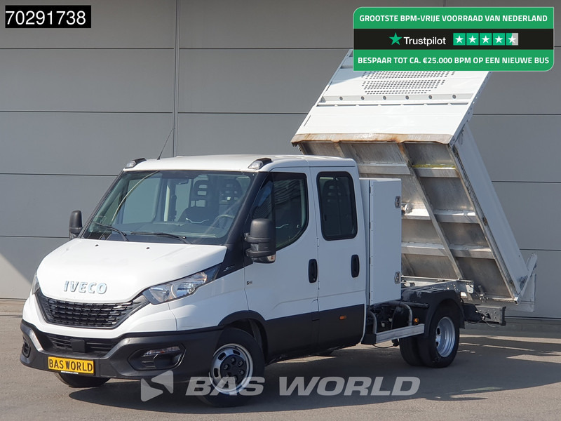 Iveco Daily 35C14 Open Laadbak met Kist Dubbel Cabine Dubbellucht 3,5t Trekhaak Airco Cruise Euro6 Pritsche Pickup Open Box 2m3 Airco Trekha - الشاحنات الصغيرة المسطحة: صور 1 Iveco Daily 35C14 Open Laadbak met Kist Dubbel Cabine Dubbellucht 3,5t Trekhaak Airco Cruise Euro6 Pritsche Pickup Open Box 2m3 Airco Trekha - الشاحنات الصغيرة المسطحة: صور 1