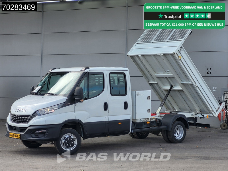 Iveco Daily 35C16 3.0L Kipper met Kist Dubbel Cabine 160PK Dubbellucht 3,5t Trekhaak Navi Airco Cruise Camera Euro6 Kieper Tipper Benne 2m3 - قلاب صغير: صور 1 Iveco Daily 35C16 3.0L Kipper met Kist Dubbel Cabine 160PK Dubbellucht 3,5t Trekhaak Navi Airco Cruise Camera Euro6 Kieper Tipper Benne 2m3 - قلاب صغير: صور 1