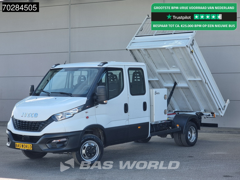 Iveco Daily 35C16 3.0L Kipper met Kist Dubbel Cabine Dubbellucht 3,5t Trekhaak Airco Cruise Euro6 Kieper Tipper Benne Airco Dubbel cabine Tr - الشاحنات الصغيرة المسطحة: صور 1 Iveco Daily 35C16 3.0L Kipper met Kist Dubbel Cabine Dubbellucht 3,5t Trekhaak Airco Cruise Euro6 Kieper Tipper Benne Airco Dubbel cabine Tr - الشاحنات الصغيرة المسطحة: صور 1
