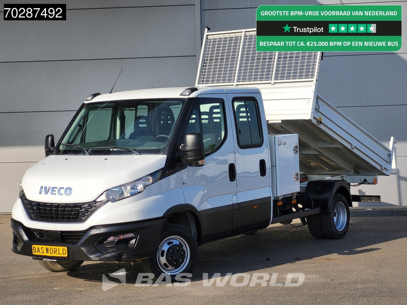 Iveco Daily 35C16 3.0L Kipper met Kist Dubbel Cabine Dubbellucht 3,5t Trekhaak Navi Airco Cruise Camera Euro6 Tipper Benne Kieper 2m3 Airco - قلاب صغير: صور 1 Iveco Daily 35C16 3.0L Kipper met Kist Dubbel Cabine Dubbellucht 3,5t Trekhaak Navi Airco Cruise Camera Euro6 Tipper Benne Kieper 2m3 Airco - قلاب صغير: صور 1