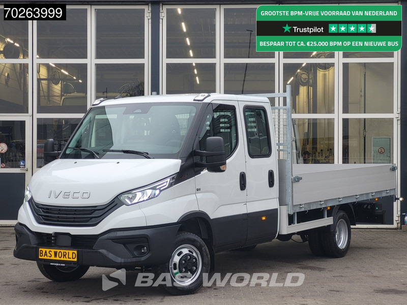 Iveco Daily 35C18 3.0 180PK Nwe model 2025 NL Open laadbak Dubbel Cabine Navi Camera Cruise LED 3,5T Trekvermogen Pritsche Pickup 3m3 Airco - الشاحنات الصغيرة المسطحة: صور 1 Iveco Daily 35C18 3.0 180PK Nwe model 2025 NL Open laadbak Dubbel Cabine Navi Camera Cruise LED 3,5T Trekvermogen Pritsche Pickup 3m3 Airco - الشاحنات الصغيرة المسطحة: صور 1