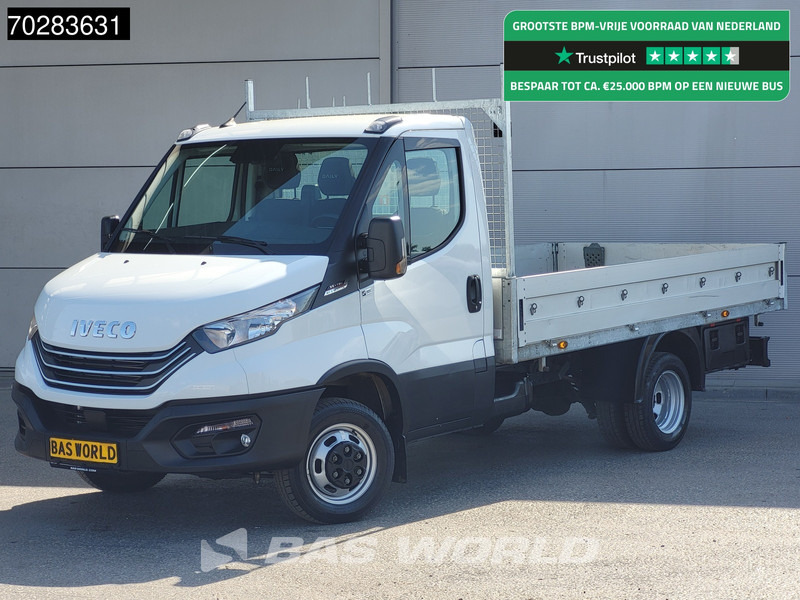 Iveco Daily 35C18 3.0L Open Laadbak Dubbellucht 3,5t Trekhaak Airco Cruise Camera Parkeersensoren Euro6 Meubelbak Koffer Airco Trekhaak Crui - الشاحنات الصغيرة المسطحة: صور 1 Iveco Daily 35C18 3.0L Open Laadbak Dubbellucht 3,5t Trekhaak Airco Cruise Camera Parkeersensoren Euro6 Meubelbak Koffer Airco Trekhaak Crui - الشاحنات الصغيرة المسطحة: صور 1