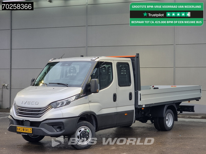 Iveco Daily 35C21 3.0L Automaat 2025model Open laadbak Dubbel Cabine CarPlay ACC LED 3,5T Trekvermogen Pritsche Pickup Airco Dubbel cabine - الشاحنات الصغيرة المسطحة: صور 1 Iveco Daily 35C21 3.0L Automaat 2025model Open laadbak Dubbel Cabine CarPlay ACC LED 3,5T Trekvermogen Pritsche Pickup Airco Dubbel cabine - الشاحنات الصغيرة المسطحة: صور 1