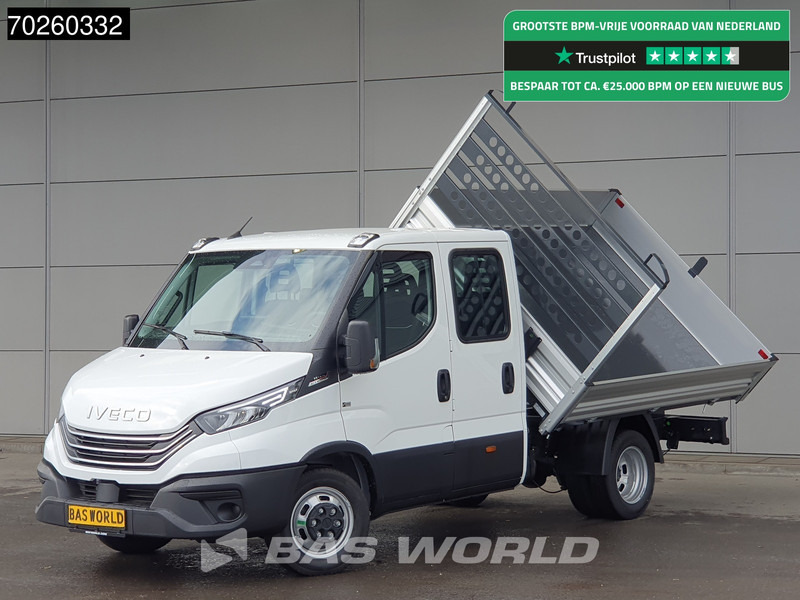 Iveco Daily 35C21 3-Zijdige Kipper Dubbel Cabine 210PK 3.0L Dubbellucht 3,5t Trekhaak ACC Airco LED Camera CarPlay Euro6 Tipper Benne Kieper - قلاب صغير: صور 1 Iveco Daily 35C21 3-Zijdige Kipper Dubbel Cabine 210PK 3.0L Dubbellucht 3,5t Trekhaak ACC Airco LED Camera CarPlay Euro6 Tipper Benne Kieper - قلاب صغير: صور 1