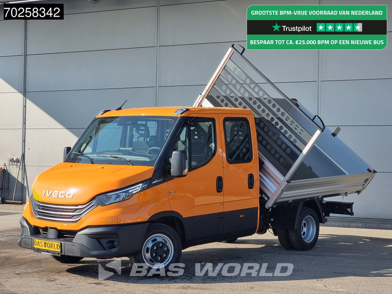 Iveco Daily 35C21 3-Zijdige Kipper Dubbel Cabine 210PK 3.0L Dubbellucht 3,5t Trekhaak ACC Airco LED Camera CarPlay Euro6 Tipper Benne Kieper - قلاب صغير: صور 1 Iveco Daily 35C21 3-Zijdige Kipper Dubbel Cabine 210PK 3.0L Dubbellucht 3,5t Trekhaak ACC Airco LED Camera CarPlay Euro6 Tipper Benne Kieper - قلاب صغير: صور 1