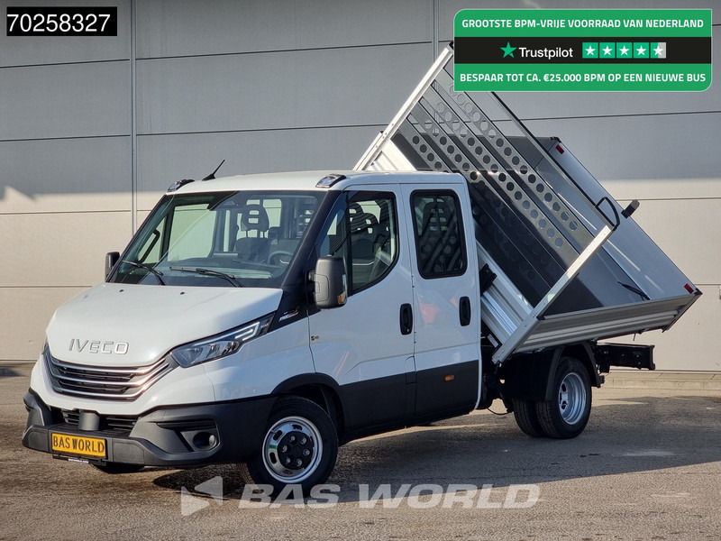 Iveco Daily 35C21 3-Zijdige Kipper Dubbel Cabine 210PK 3.0L Dubbellucht 3,5t Trekhaak ACC Airco LED Camera CarPlay Euro6 Tipper Benne Kieper - قلاب صغير: صور 1 Iveco Daily 35C21 3-Zijdige Kipper Dubbel Cabine 210PK 3.0L Dubbellucht 3,5t Trekhaak ACC Airco LED Camera CarPlay Euro6 Tipper Benne Kieper - قلاب صغير: صور 1