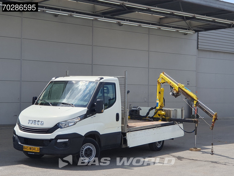 Iveco Daily 35S14 Kraanwagen Open Laadbak Hyva HA15 Euro6 3,5t Trekhaak Crane Kranwagen Kraan Pritsche Pickup Open Box Trekhaak - الشاحنات الصغيرة المسطحة: صور 5 Iveco Daily 35S14 Kraanwagen Open Laadbak Hyva HA15 Euro6 3,5t Trekhaak Crane Kranwagen Kraan Pritsche Pickup Open Box Trekhaak - الشاحنات الصغيرة المسطحة: صور 5