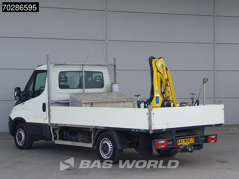 الشاحنات الصغيرة المسطحة Iveco Daily 35S14 Kraanwagen Open Laadbak Hyva HA15 Euro6 3,5t Trekhaak Crane Kranwagen Kraan Pritsche Pickup Open Box Trekhaak: صور 8
