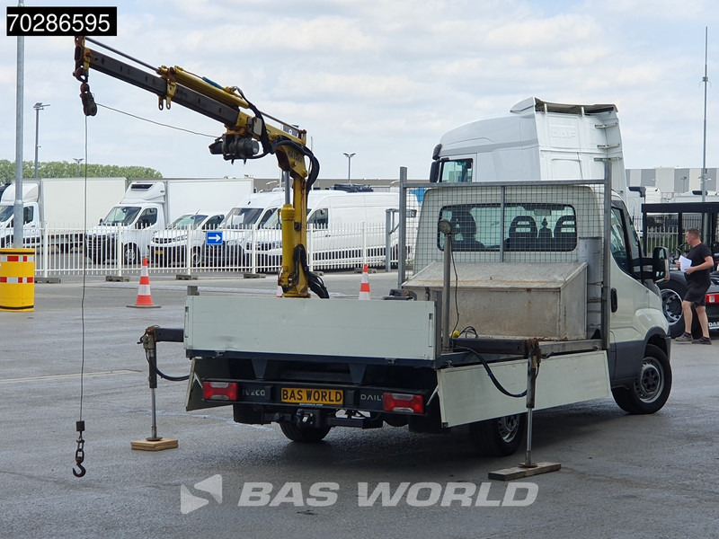 Iveco Daily 35S14 Kraanwagen Open Laadbak Hyva HA15 Euro6 3,5t Trekhaak Crane Kranwagen Kraan Pritsche Pickup Open Box Trekhaak - الشاحنات الصغيرة المسطحة: صور 3 Iveco Daily 35S14 Kraanwagen Open Laadbak Hyva HA15 Euro6 3,5t Trekhaak Crane Kranwagen Kraan Pritsche Pickup Open Box Trekhaak - الشاحنات الصغيرة المسطحة: صور 3