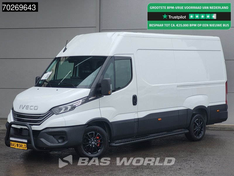 Iveco Daily 35S21 3.0L Automaat Black Edition 2025 model L2H2 Trekhaak Tacho ACC LED CarPlay Velgen Camera 12m3 Airco Trekhaak - فان: صور 1 Iveco Daily 35S21 3.0L Automaat Black Edition 2025 model L2H2 Trekhaak Tacho ACC LED CarPlay Velgen Camera 12m3 Airco Trekhaak - فان: صور 1