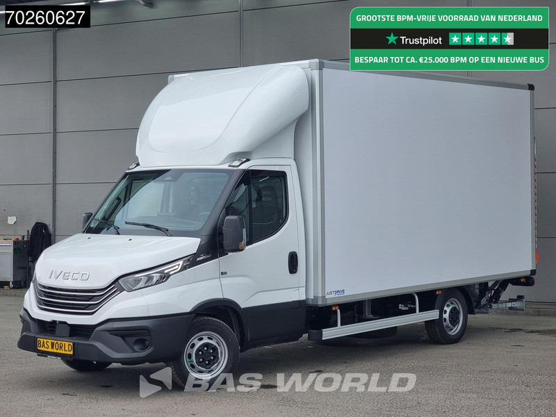Iveco Daily 35S21 3.0L Automaat NIEUW MODEL Laadklep Zijdeur ACC CarPlay Lat om Lat Bakwagen Meubelbak Koffer 21m3 Airco - الشاحنات الصغيرة صندوق مغلق: صور 1 Iveco Daily 35S21 3.0L Automaat NIEUW MODEL Laadklep Zijdeur ACC CarPlay Lat om Lat Bakwagen Meubelbak Koffer 21m3 Airco - الشاحنات الصغيرة صندوق مغلق: صور 1