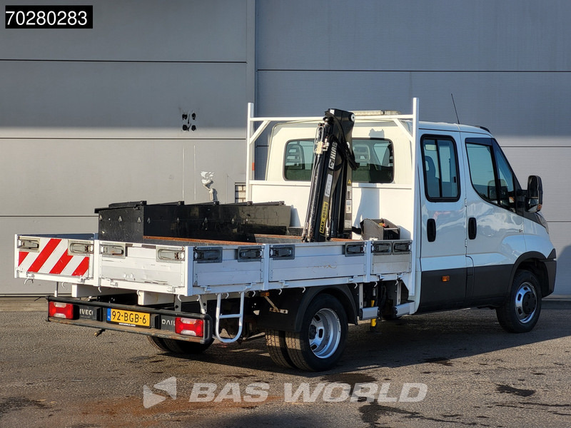 Iveco Daily 50C17 3,0L Automaat 170PK HIAB 017T-2 DC Open laadbak Dubbellucht Airco Euro6 Pickup Crane Kraanwagen Kranwagen Pritsche Airco D - الشاحنات الصغيرة المسطحة: صور 3 Iveco Daily 50C17 3,0L Automaat 170PK HIAB 017T-2 DC Open laadbak Dubbellucht Airco Euro6 Pickup Crane Kraanwagen Kranwagen Pritsche Airco D - الشاحنات الصغيرة المسطحة: صور 3