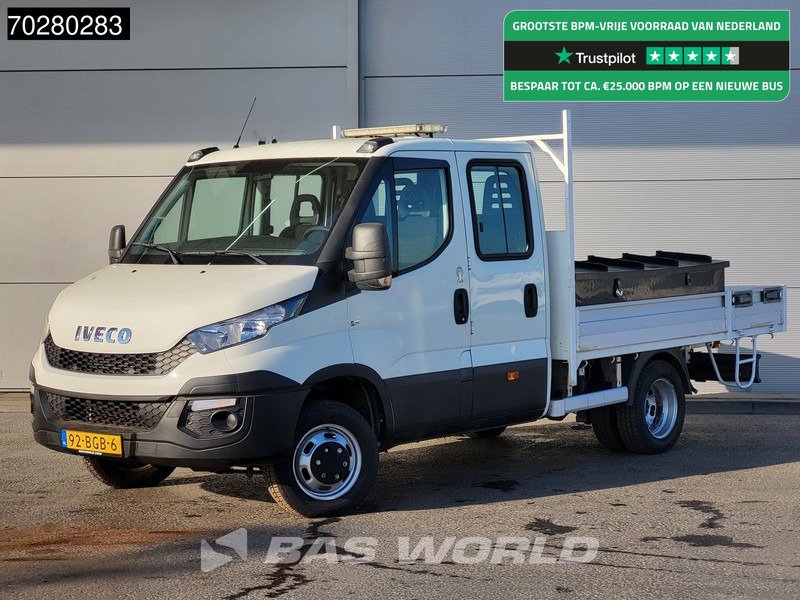 Iveco Daily 50C17 3,0L Automaat 170PK HIAB 017T-2 DC Open laadbak Dubbellucht Airco Euro6 Pickup Crane Kraanwagen Kranwagen Pritsche Airco D - الشاحنات الصغيرة المسطحة: صور 5 Iveco Daily 50C17 3,0L Automaat 170PK HIAB 017T-2 DC Open laadbak Dubbellucht Airco Euro6 Pickup Crane Kraanwagen Kranwagen Pritsche Airco D - الشاحنات الصغيرة المسطحة: صور 5