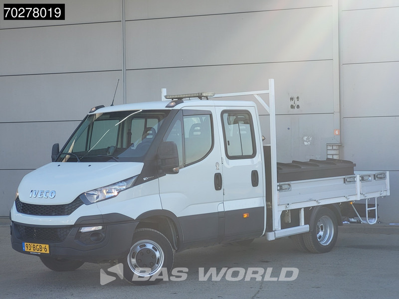 Iveco Daily 50C17 3.0L Automaat DC Open laadbak Kraan Hiab 017T-2 Airco APK 10-2025 Pickup Crane Kraanwagen Pritsche Airco Dubbel cabine - الشاحنات الصغيرة المسطحة: صور 5 Iveco Daily 50C17 3.0L Automaat DC Open laadbak Kraan Hiab 017T-2 Airco APK 10-2025 Pickup Crane Kraanwagen Pritsche Airco Dubbel cabine - الشاحنات الصغيرة المسطحة: صور 5