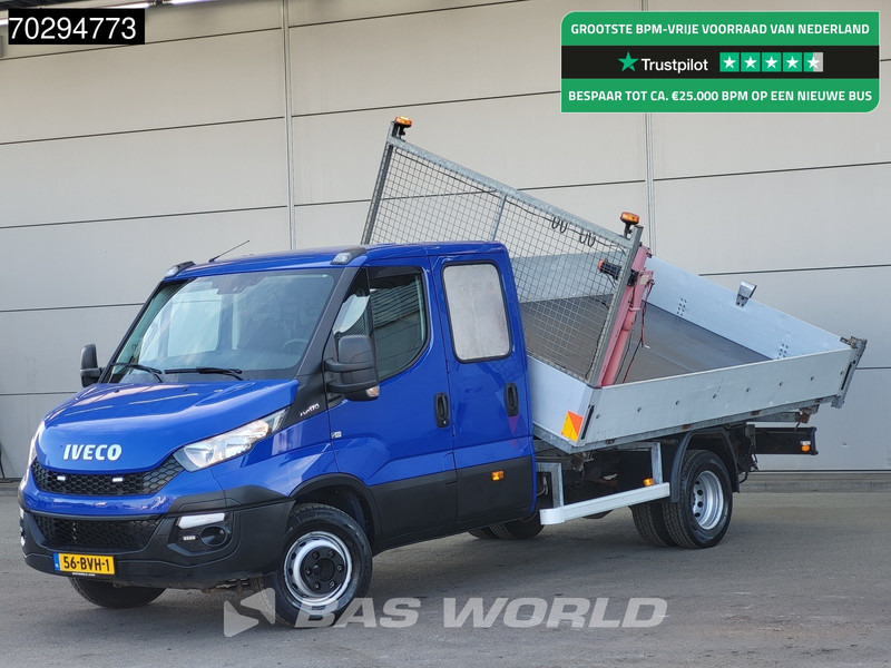 Iveco Daily 70C17 Drie-Zijdige 3.0L Kipper 7-tons Kraan Dubbellucht 170PK 3,5t Trekhaak Airco Tipper Benne Kieper Kraanwagen Crane Kranwagen - قلاب صغير: صور 1 Iveco Daily 70C17 Drie-Zijdige 3.0L Kipper 7-tons Kraan Dubbellucht 170PK 3,5t Trekhaak Airco Tipper Benne Kieper Kraanwagen Crane Kranwagen - قلاب صغير: صور 1