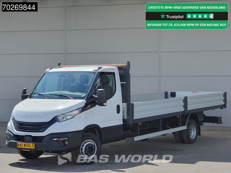 Iveco Daily 70C18 3.0L Automaat 525cm Open laadbak XXL Trekhaak ACC Navi Airco Pickup Pritsche Airco Trekhaak - الشاحنات الصغيرة المسطحة: صور 1 Iveco Daily 70C18 3.0L Automaat 525cm Open laadbak XXL Trekhaak ACC Navi Airco Pickup Pritsche Airco Trekhaak - الشاحنات الصغيرة المسطحة: صور 1