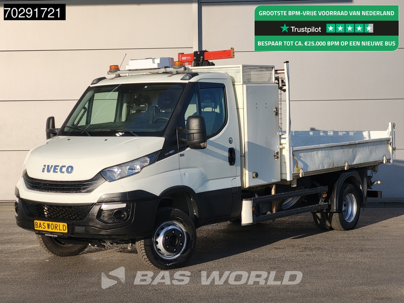 Iveco Daily 70C18 3.0L Open Laadbak 500KG Kraan Kraanwagen Open Laadbak 3,5t Trekhaak Airco Cruise Euro6 Kraan Crane Kranwagen Pritsche Pick - الشاحنات الصغيرة المسطحة: صور 1 Iveco Daily 70C18 3.0L Open Laadbak 500KG Kraan Kraanwagen Open Laadbak 3,5t Trekhaak Airco Cruise Euro6 Kraan Crane Kranwagen Pritsche Pick - الشاحنات الصغيرة المسطحة: صور 1