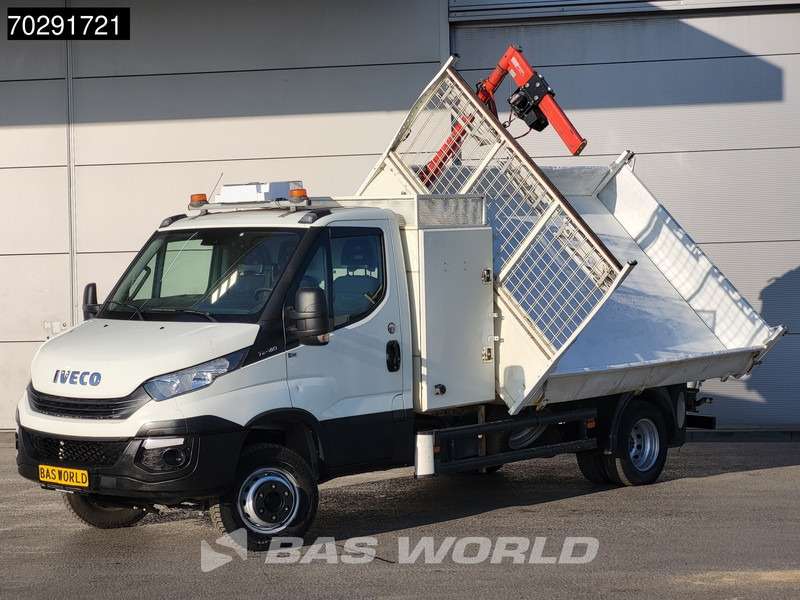 Iveco Daily 70C18 3.0L Open Laadbak 500KG Kraan Kraanwagen Open Laadbak 3,5t Trekhaak Airco Cruise Euro6 Kraan Crane Kranwagen Pritsche Pick - الشاحنات الصغيرة المسطحة: صور 3 Iveco Daily 70C18 3.0L Open Laadbak 500KG Kraan Kraanwagen Open Laadbak 3,5t Trekhaak Airco Cruise Euro6 Kraan Crane Kranwagen Pritsche Pick - الشاحنات الصغيرة المسطحة: صور 3