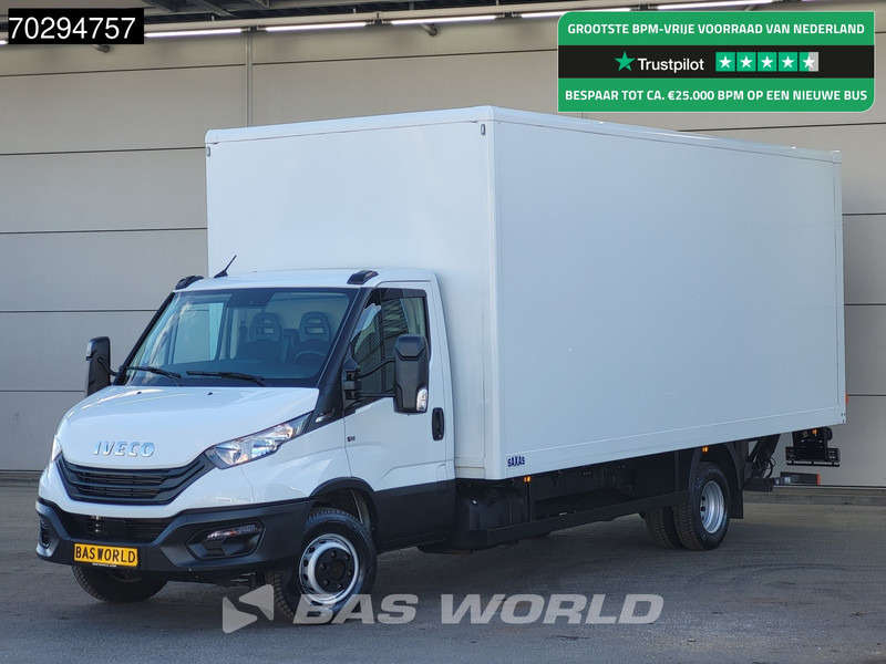 الشاحنات الصغيرة صندوق مغلق Iveco Daily 70C21 210PK Automaat 6m. Laadbak Laadklep Bakwagen Koffer Meubelbak 36m3 Airco Cruise control: صور 1