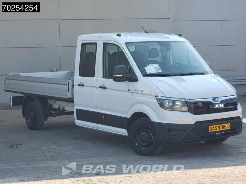 MAN TGE 3.140 Automaat Open laadbak 2.5t trekhaak Dubbel Cabine Airco Cruise Pritsche Pickup Airco Trekhaak Cruise control - الشاحنات الصغيرة المسطحة: صور 3 MAN TGE 3.140 Automaat Open laadbak 2.5t trekhaak Dubbel Cabine Airco Cruise Pritsche Pickup Airco Trekhaak Cruise control - الشاحنات الصغيرة المسطحة: صور 3