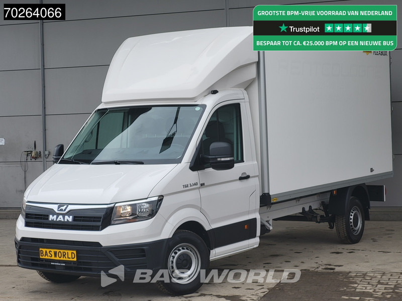 MAN TGE 3.140 Bakwagen met achterdeuren Nieuw!! Airco Meubelbak Koffer 17m3 Airco - الشاحنات الصغيرة صندوق مغلق: صور 1 MAN TGE 3.140 Bakwagen met achterdeuren Nieuw!! Airco Meubelbak Koffer 17m3 Airco - الشاحنات الصغيرة صندوق مغلق: صور 1